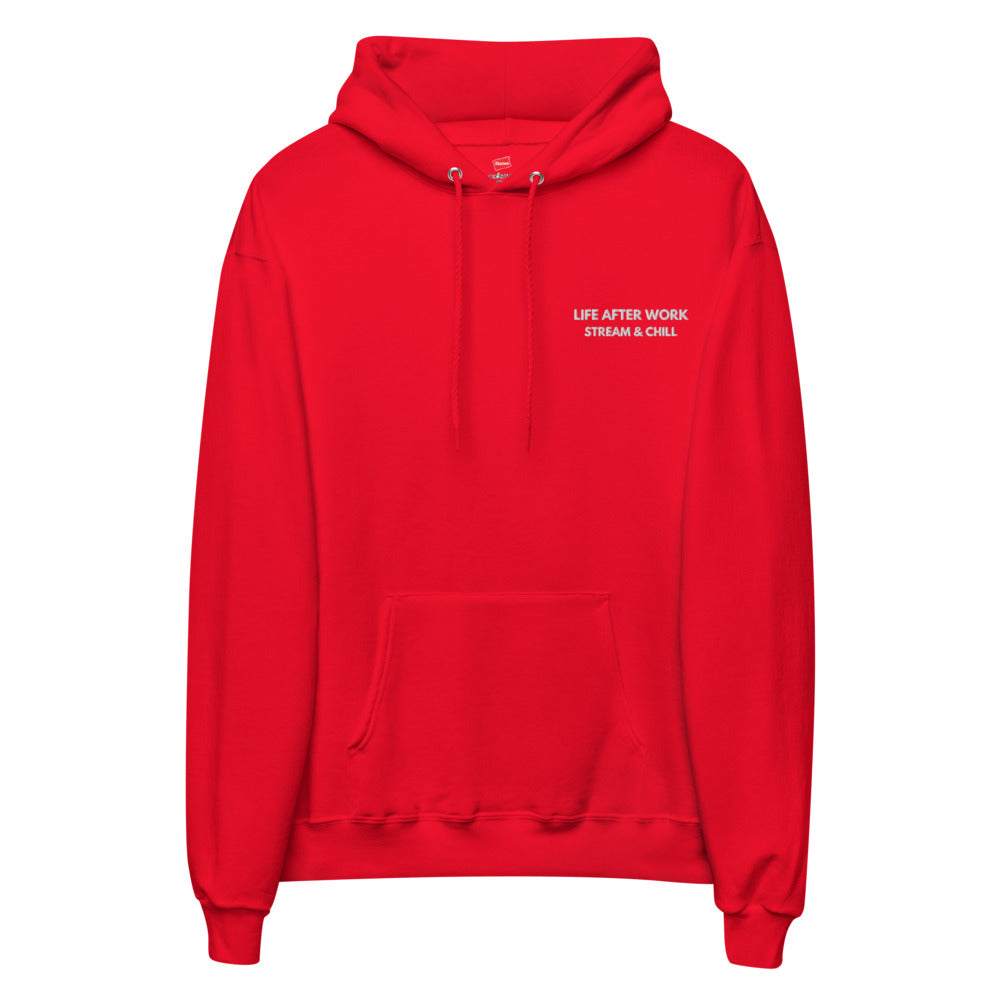 Warehouse: LAW Stream and Chill Unisex fleece hoodie Embroidered