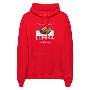 Warehouse: LAW You got me at lumpia. Unisex fleece hoodie