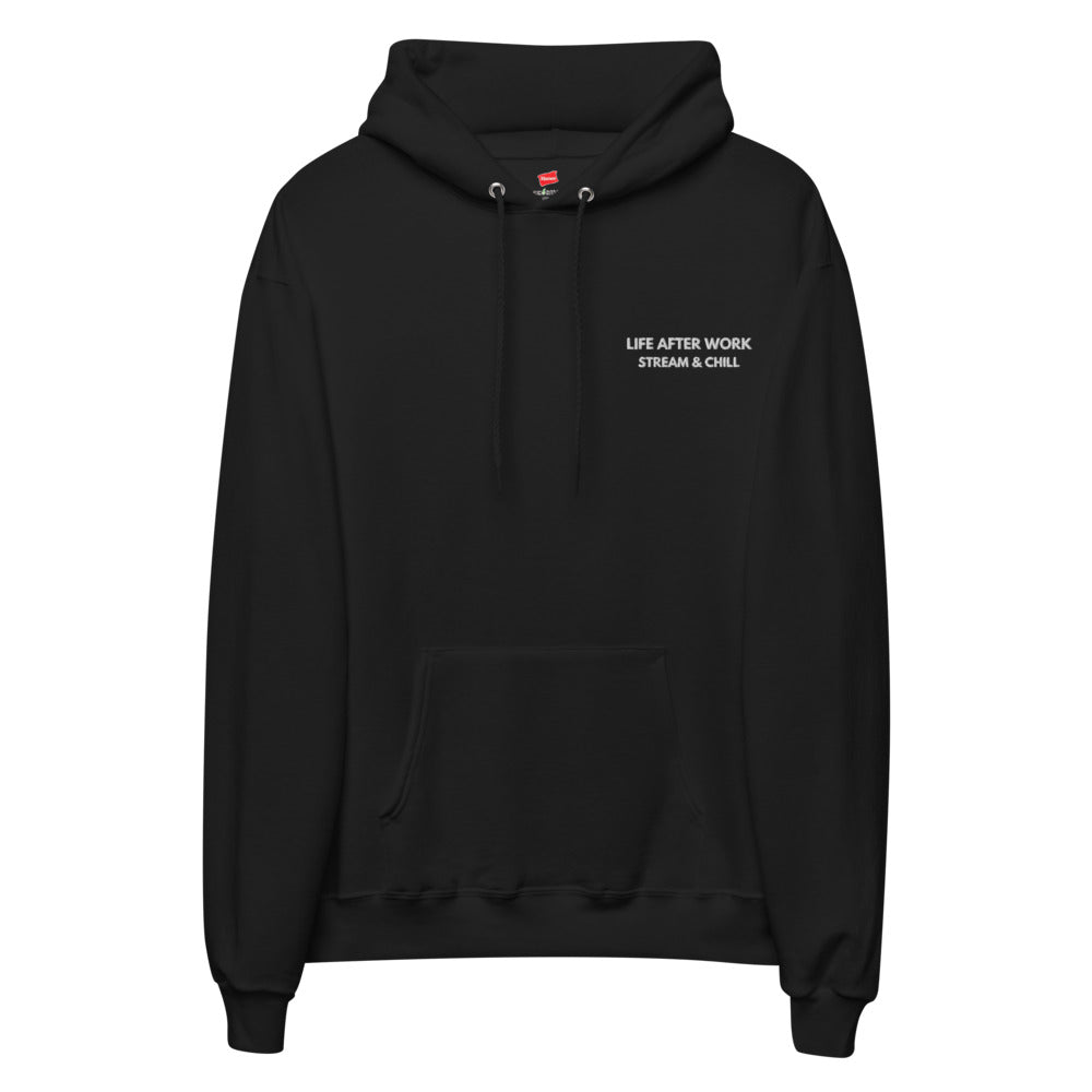 Warehouse: LAW Stream and Chill Unisex fleece hoodie Embroidered