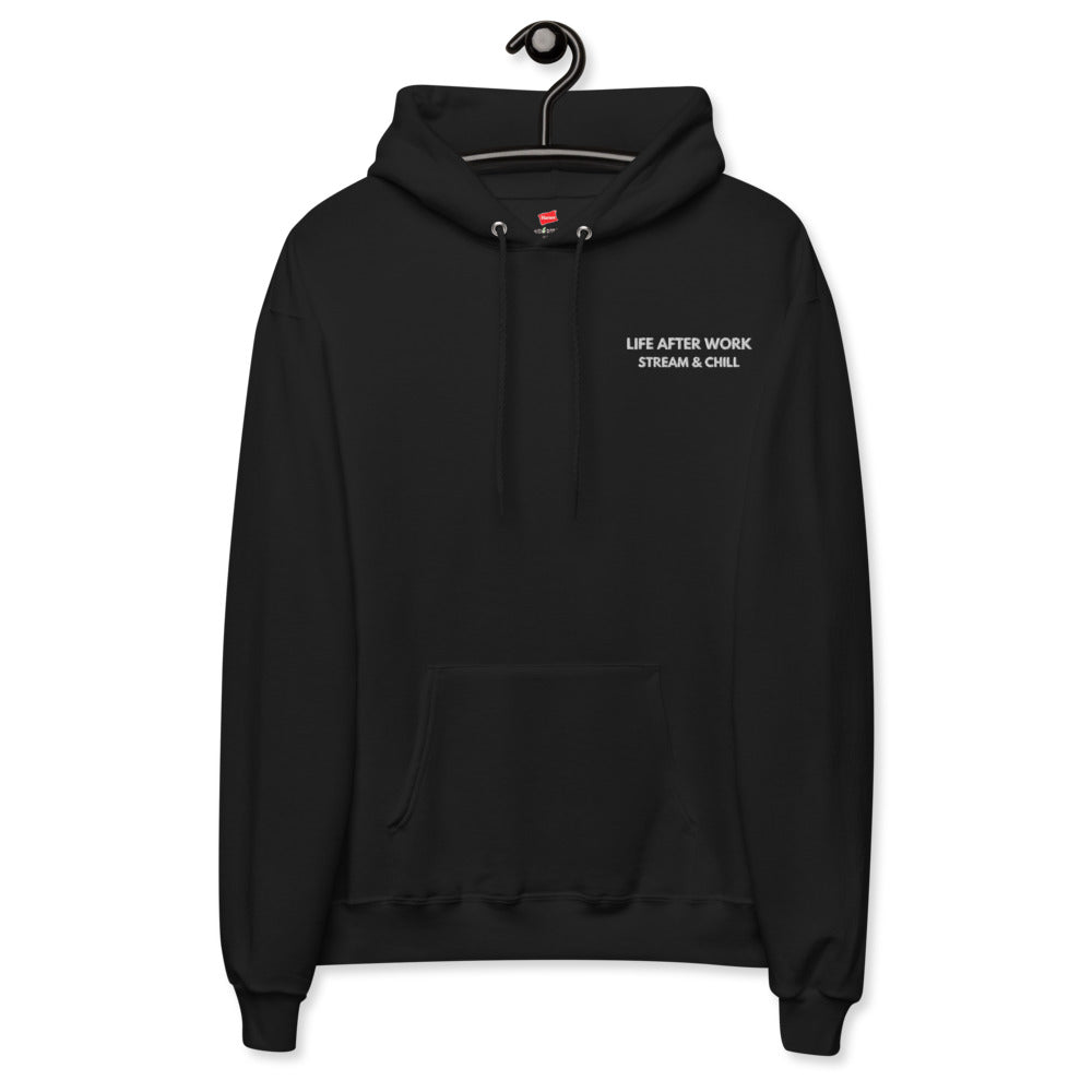 Warehouse: LAW Stream and Chill Unisex fleece hoodie Embroidered