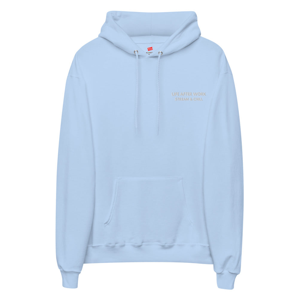 Warehouse: LAW Stream and Chill Unisex fleece hoodie Embroidered