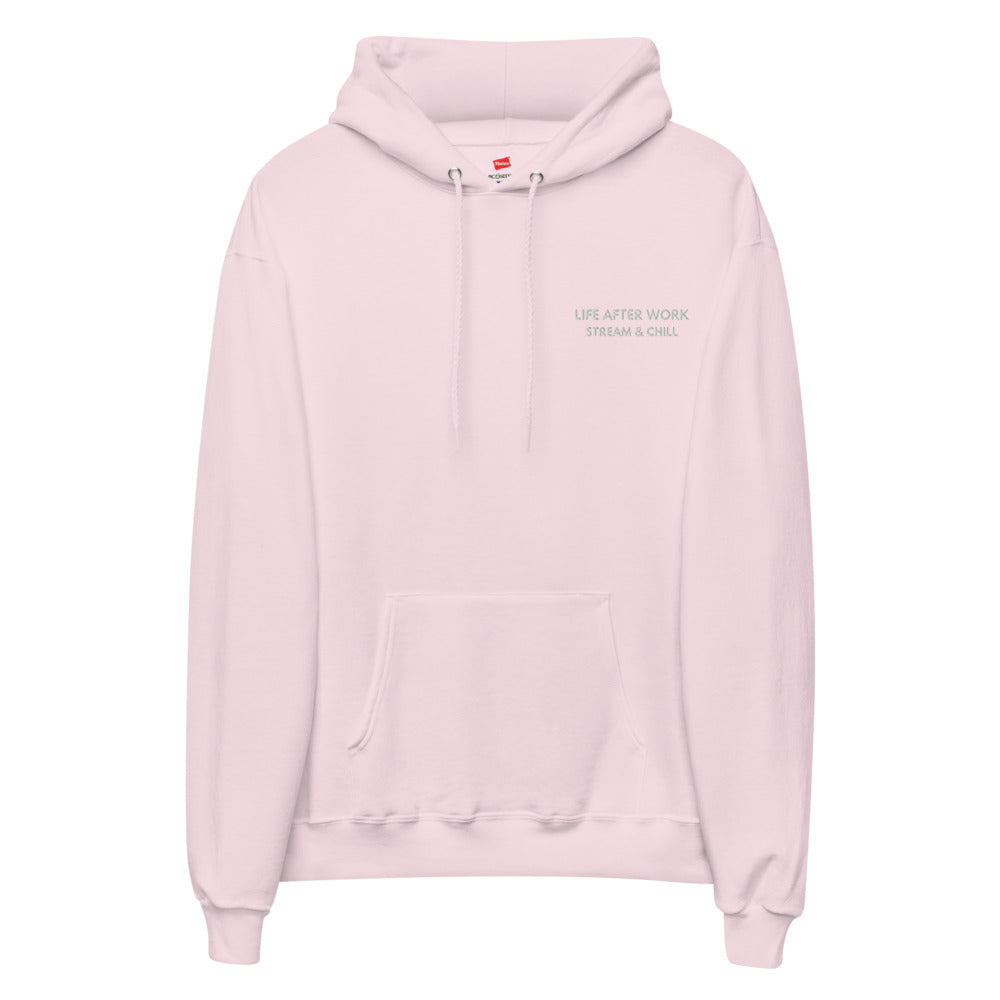 Warehouse: LAW Stream and Chill Unisex fleece hoodie Embroidered