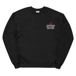 Warehouse: Samahan ng malalamig ang pasko Unisex fleece sweatshirt