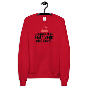 Warehouse: Samahan ng malalamig ang pasko Unisex fleece sweatshirt