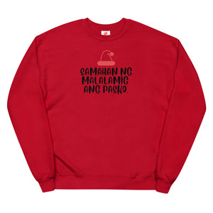 Warehouse: Samahan ng malalamig ang pasko Unisex fleece sweatshirt