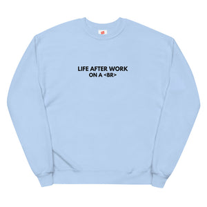 Warehouse: LAW on a Break </> Unisex fleece sweatshirt