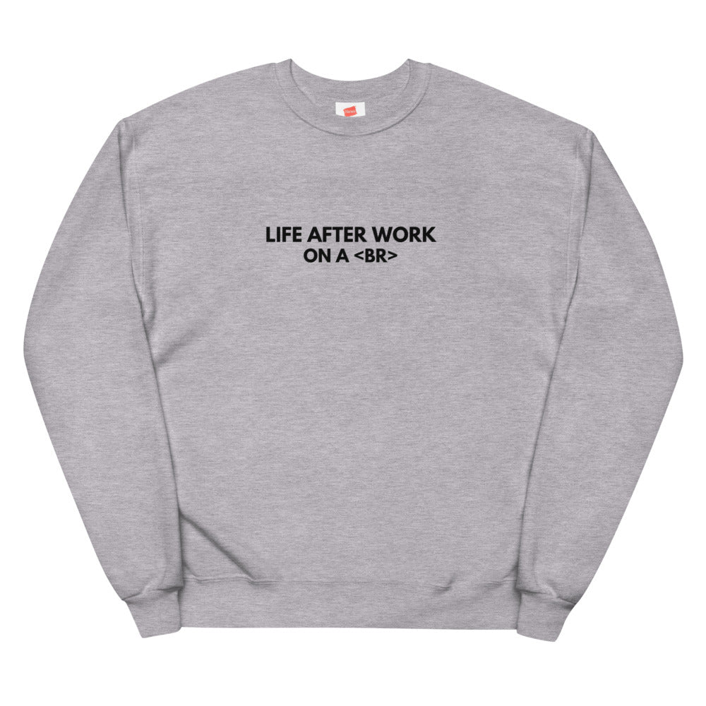 Warehouse: LAW on a Break </> Unisex fleece sweatshirt