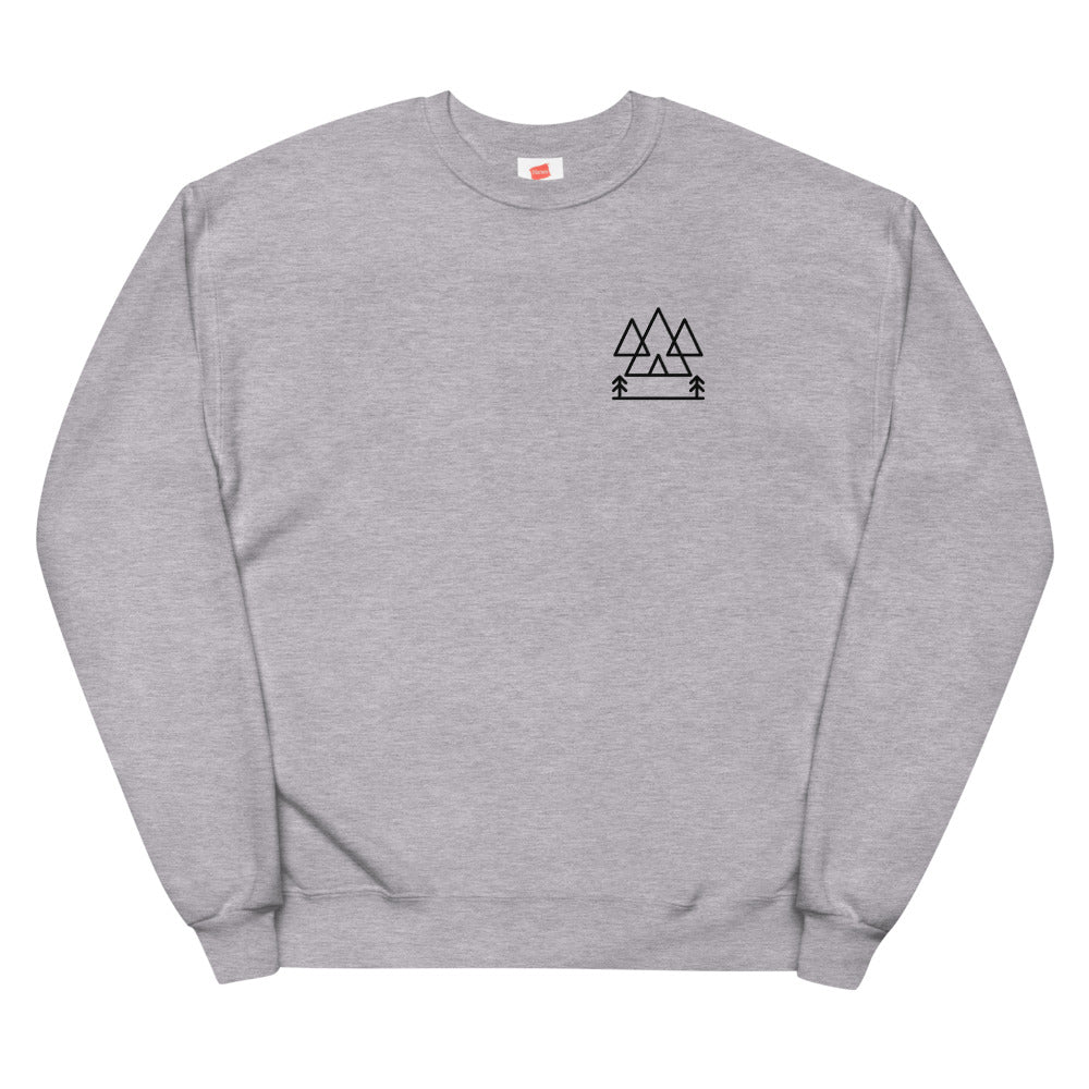 Warehouse: New adventure awaits Unisex fleece sweatshirt