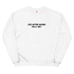 Warehouse: LAW on a Break </> Unisex fleece sweatshirt