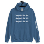 Load image into Gallery viewer, Warehouse: Skip all the BS. | Not interested Unisex Hoodie
