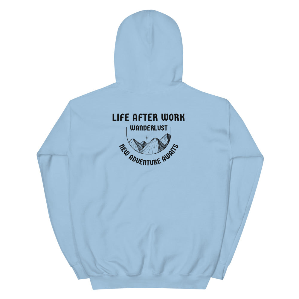 Warehouse: New adventure awaits Unisex Hoodie