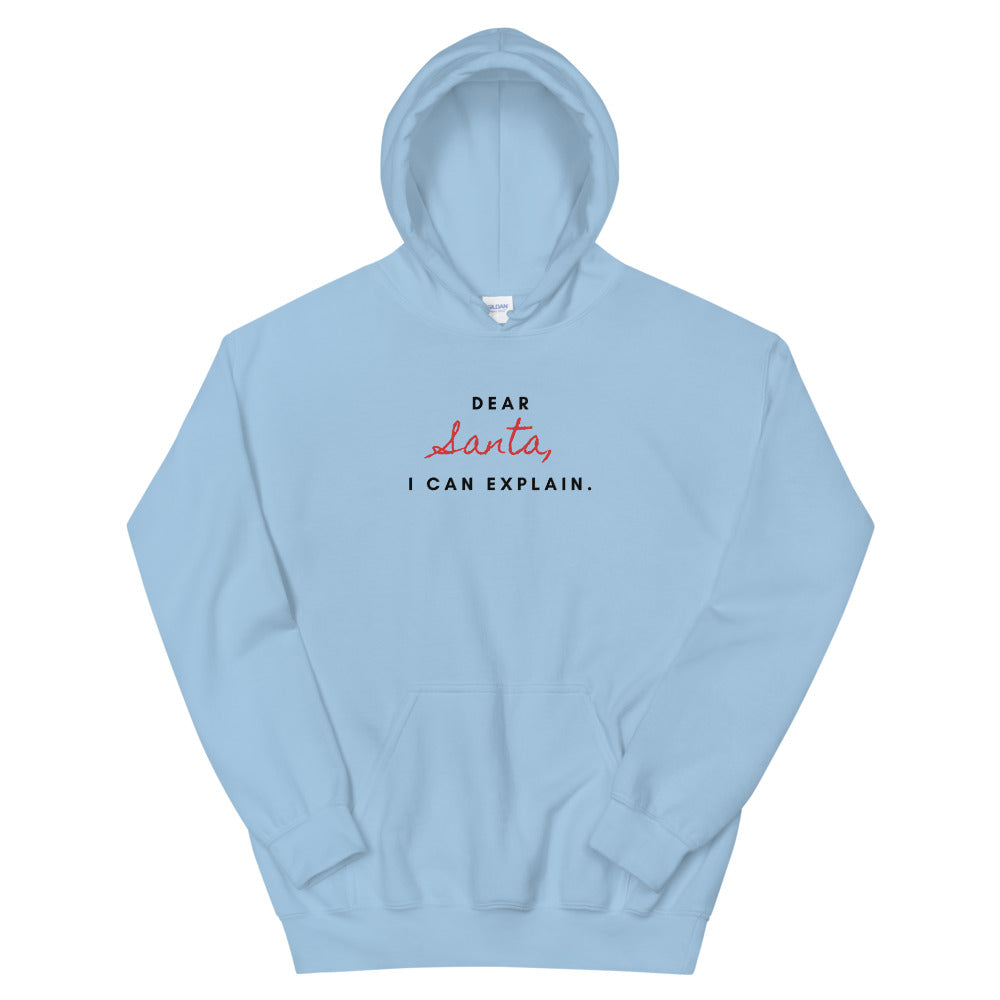 Warehouse: Dear, Santa Unisex Hoodie