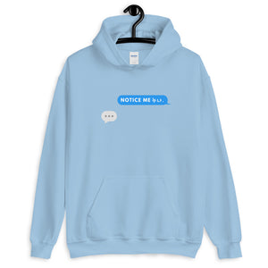 Warehouse: Notice me 누나. Unisex Hoodie