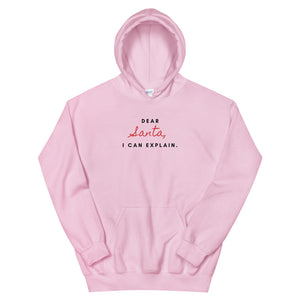 Warehouse: Dear, Santa Unisex Hoodie