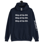 Load image into Gallery viewer, Warehouse: Skip all the BS. | Not interested Unisex Hoodie
