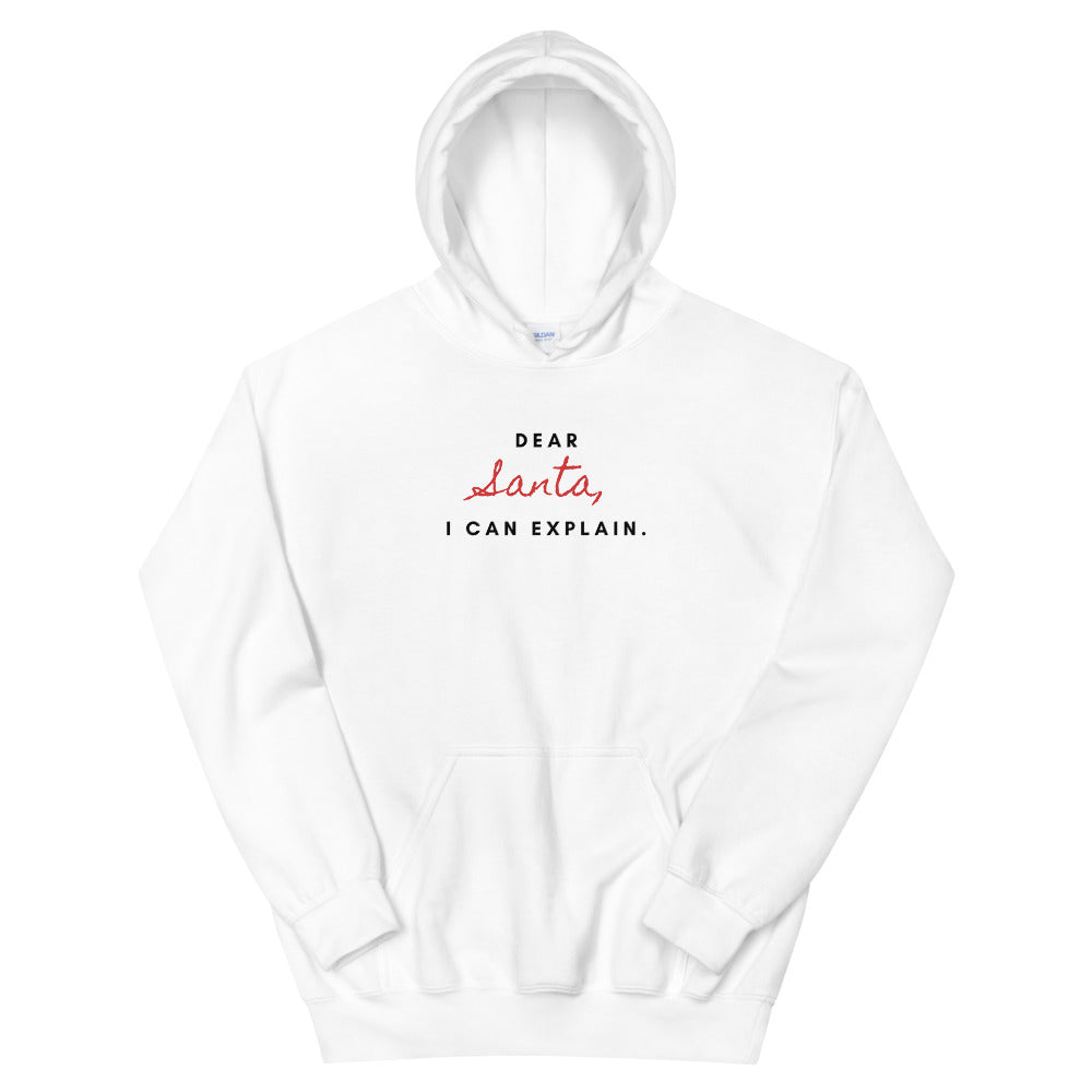 Warehouse: Dear, Santa Unisex Hoodie