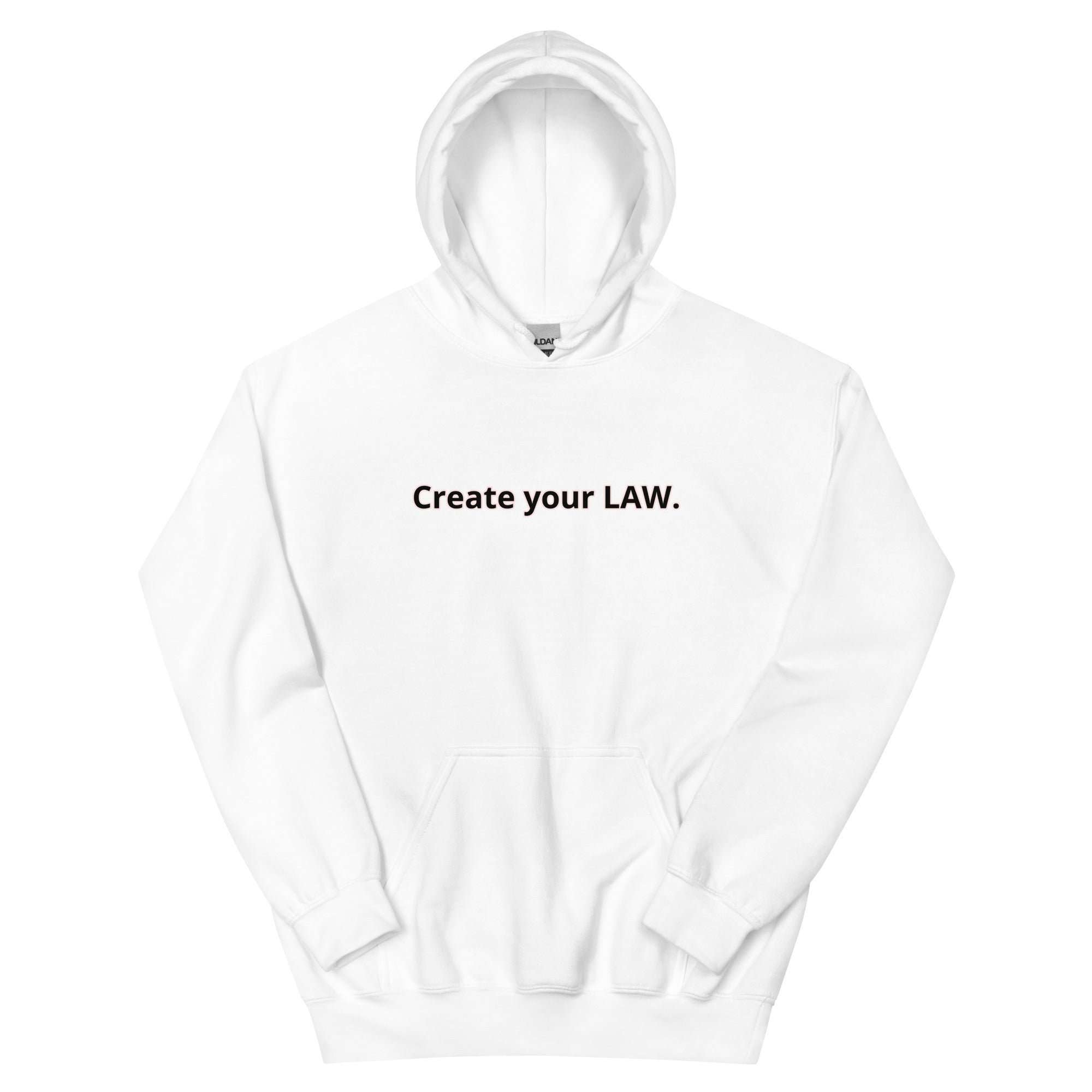 Create your own LAW:  Direct to shirt Printing - Hoodie