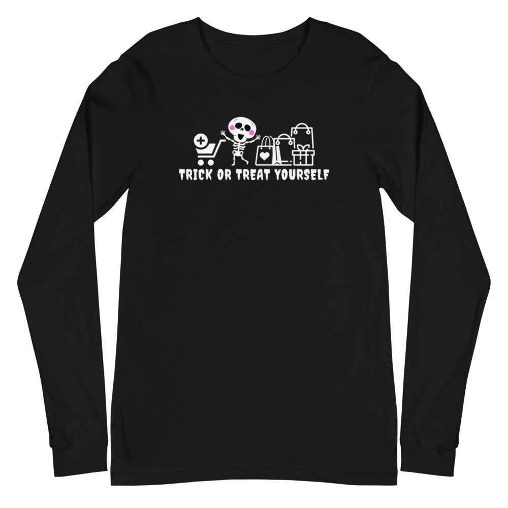 Warehouse: Trick or Treat yourself Unisex Long Sleeve Tee