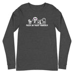 Load image into Gallery viewer, Warehouse: Trick or Treat yourself Unisex Long Sleeve Tee
