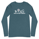 Load image into Gallery viewer, Warehouse: Trick or Treat yourself Unisex Long Sleeve Tee
