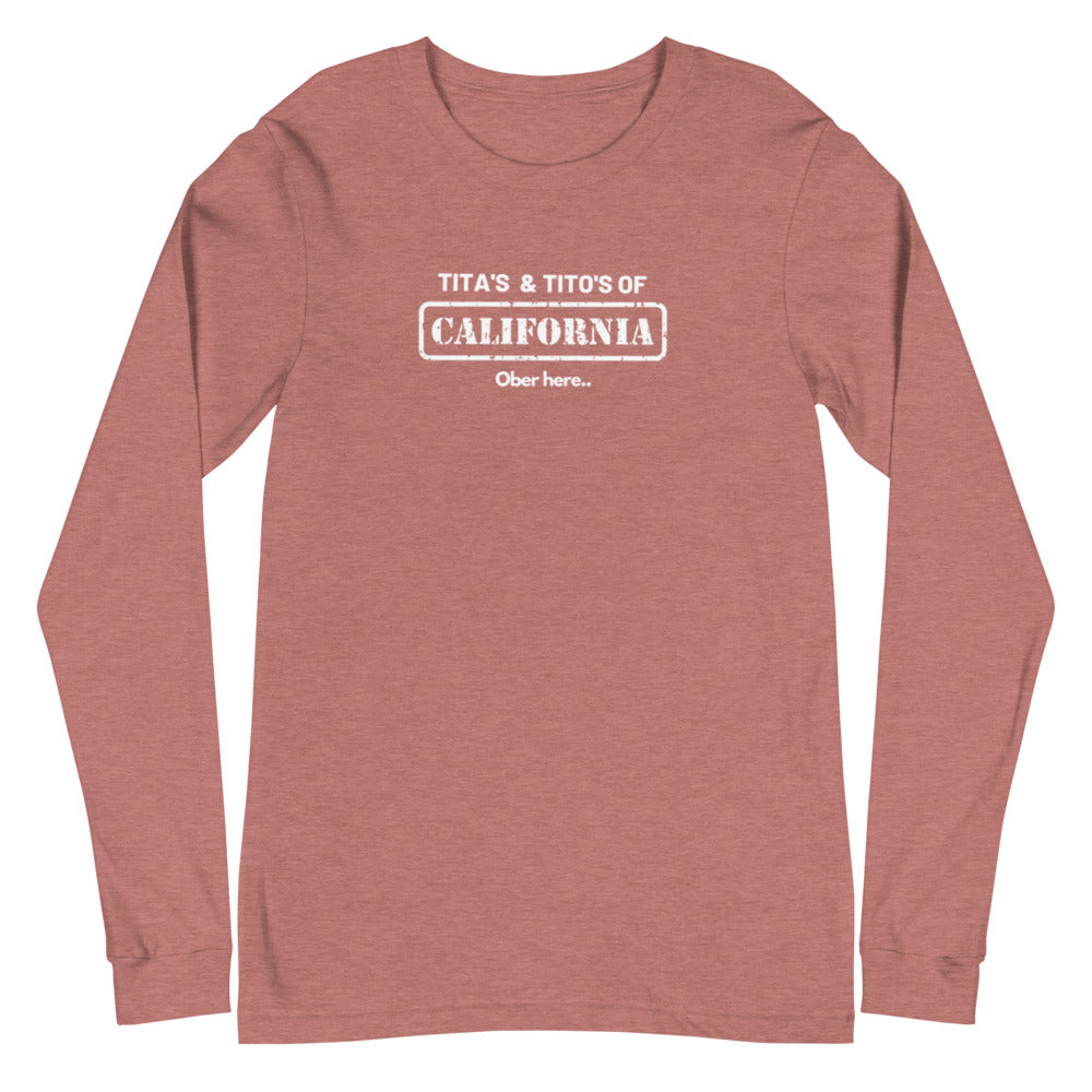 Warehouse: : LAW Tita's and Tito's of California Unisex Long Sleeve Tee