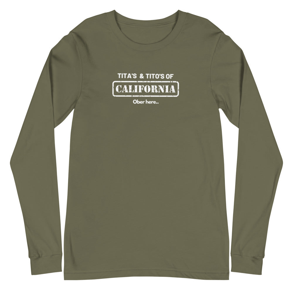 Warehouse: : LAW Tita's and Tito's of California Unisex Long Sleeve Tee