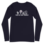 Load image into Gallery viewer, Warehouse: Trick or Treat yourself Unisex Long Sleeve Tee
