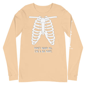 Warehouse: I'm a No-Body. Unisex Long Sleeve Tee