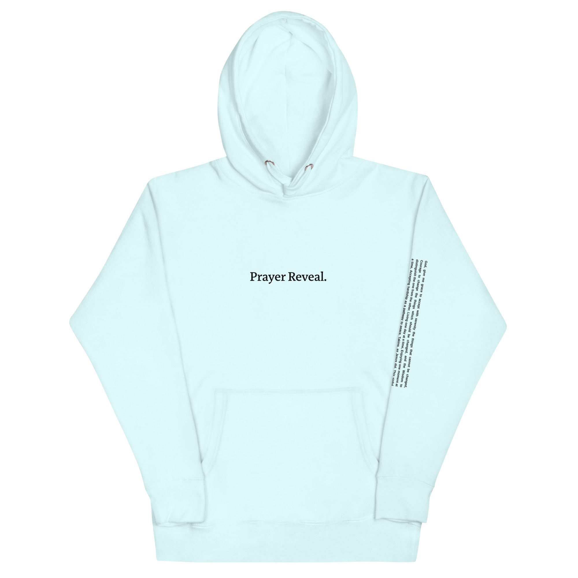 Warehouse: Prayer Reveal Personalized Unisex Hoodie