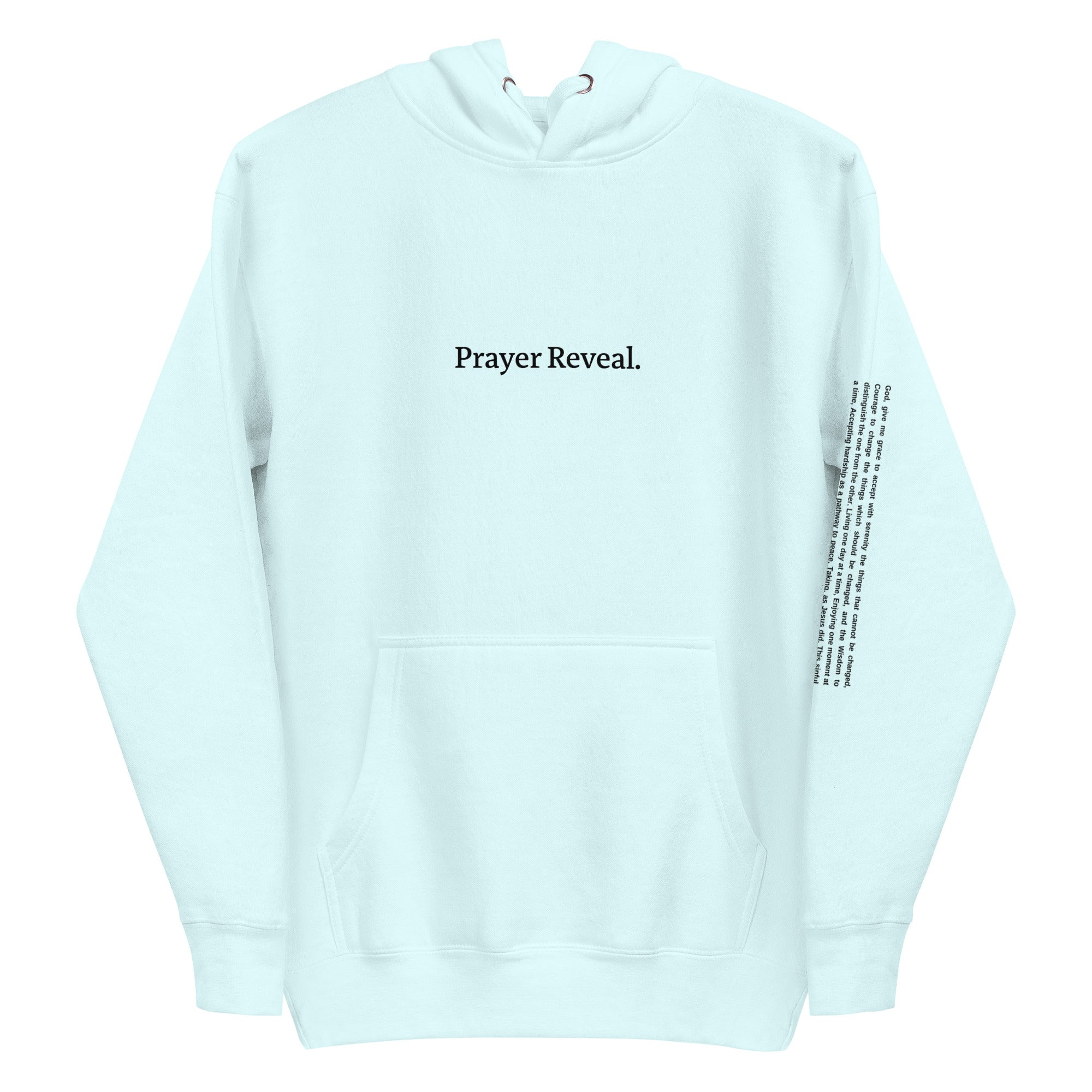 Warehouse: Prayer Reveal Personalized Unisex Hoodie