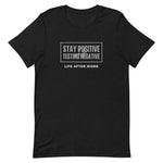 Load image into Gallery viewer, LA.W Warehouse: Stay positive while testing negative Short-Sleeve Unisex T-Shirt
