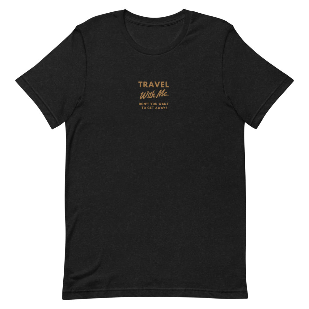 LA.W Warehouse: Travel with me. Short-Sleeve Unisex T-Shirt