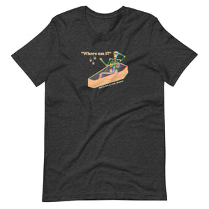 Warehouse: "Where am I?" t-shirt