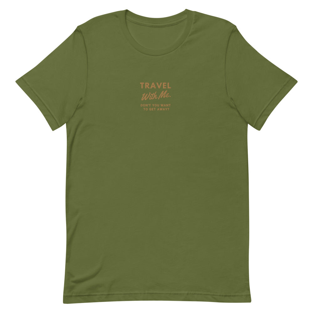 LA.W Warehouse: Travel with me. Short-Sleeve Unisex T-Shirt