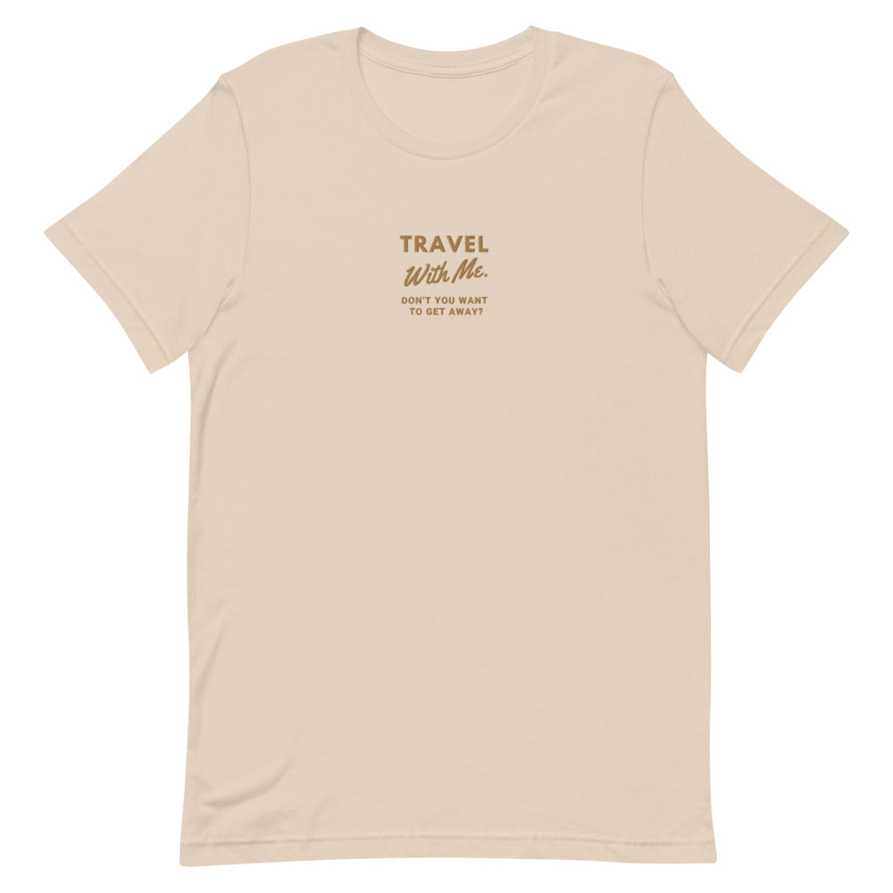 LA.W Warehouse: Travel with me. Short-Sleeve Unisex T-Shirt