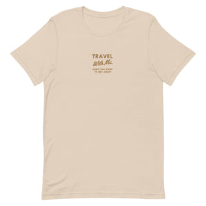 LA.W Warehouse: Travel with me. Short-Sleeve Unisex T-Shirt