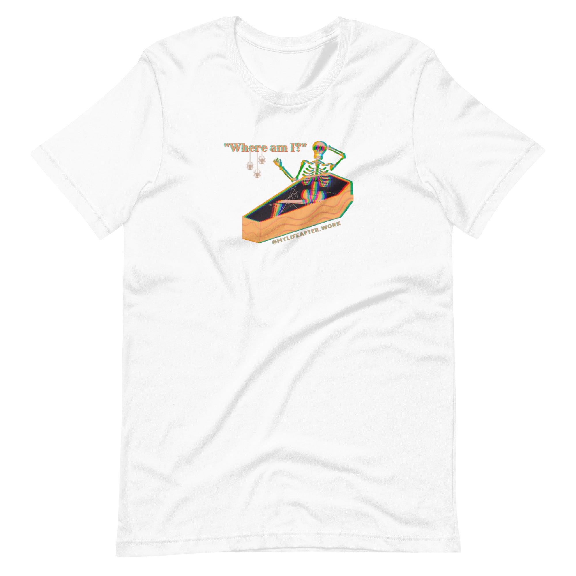 Warehouse: "Where am I?" t-shirt