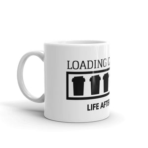 Warehouse: Loading Caffeine White glossy mug