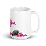 Load image into Gallery viewer, Warehouse: LAW Plantitaholics White glossy mug
