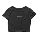 Load image into Gallery viewer, Warehouse: LAW Bababa? Women’s Crop Tee
