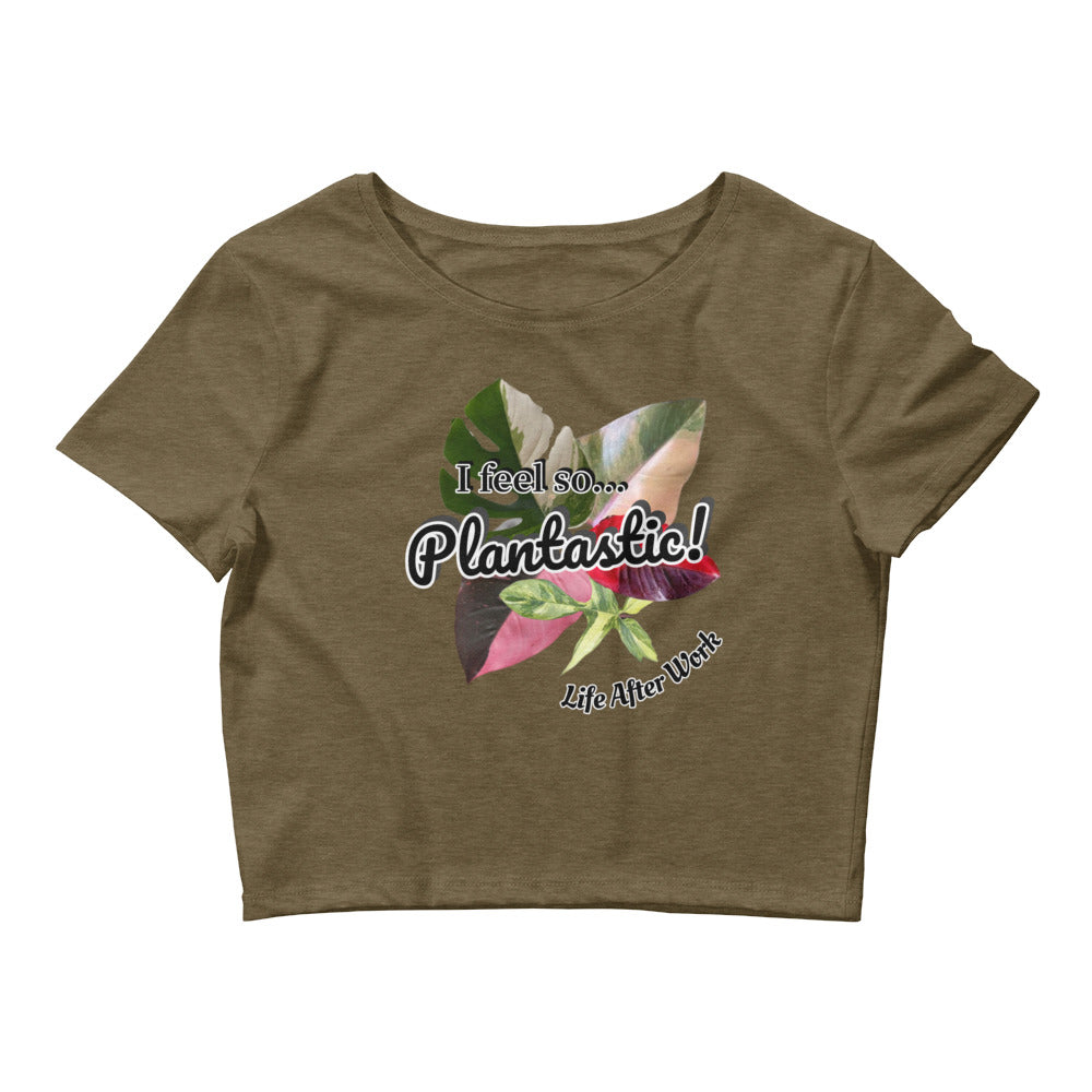 Warehouse: I feel so plantastic! Women’s Crop Tee