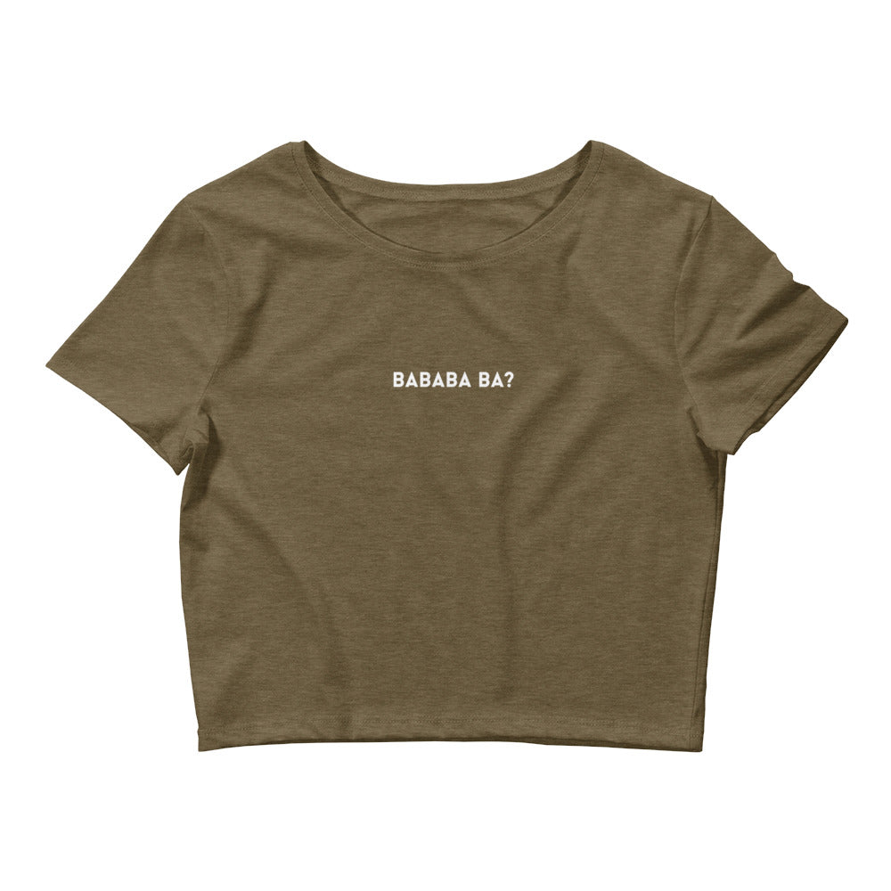 Warehouse: LAW Bababa? Women’s Crop Tee